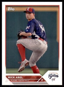 2023 Pro Debut Base #PD-86 Mick Abel - Reading Fightin Phils