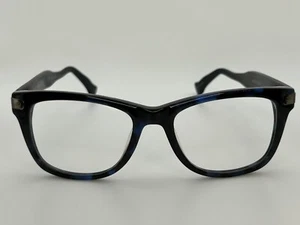 Marc Echo Eyeglasses - Frames Only - Black Blue Tortoise 53-19-145 Full Rim - Picture 1 of 8