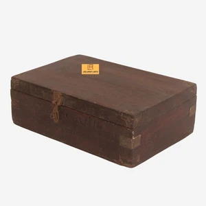 Antique Home Decorative Wooden Box Hide Drawer Storage Box Jewelry Gifts Box - Picture 1 of 9