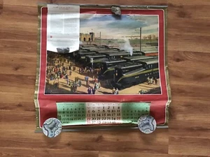 1955, 1956, 1957 Pennsylvania Railroad calendars - Picture 1 of 7