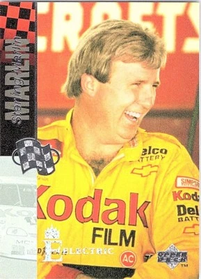 1995 Upper Deck Electric Silver #184 Sterling Marlin - Image 1 of 2