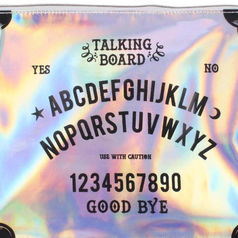 Bolsa de maquillaje holograma de tabla parlante Ouija Foto 1 de 3