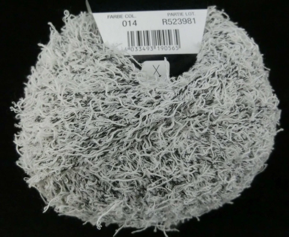 (119 €/kg): 50 g LG GALLINA, effektvolles Fransengarn, Fb. 014 #4123 - Bild 1 von 2