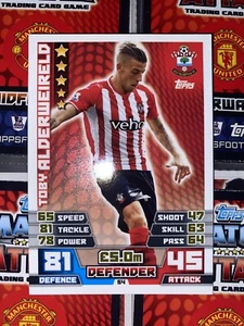 Toby Alderweireld- Match Attax 2014/15 Topps, Southampton FC Basic card. - Picture 1 of 3