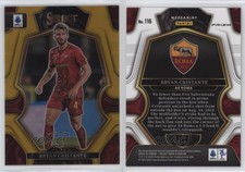 2022-23 Panini Select Serie A Mezzanine Gold Prizm /10 Bryan Cristante #116