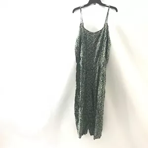 Adore Me Jumpsuit Blumen Gr. L Grün Blau Ärmellos Cami Locker Neu - Bild 1 von 6