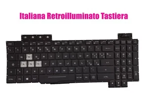 IT Retroilluminato Tastiera per ASUS FX505G FX505GM FX505GE FX505GD FX505GT - Imagen 1 de 1