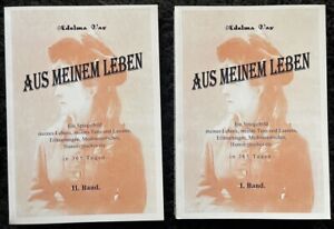 ADELMA VON VAY - AUS MEINEM LEBEN (OUT OF MY LIFE) - (Complete 2 VOLUMES)