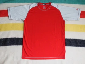 VTG Y2k 2000s Nike ACG Base Layer Red Gray Gorp Athletic Logo Shirt Mens L - Picture 1 of 5