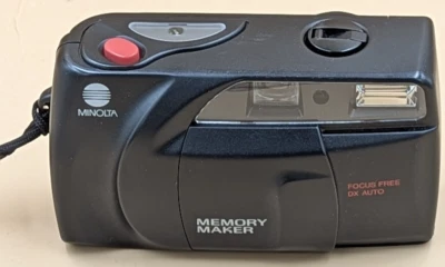 Minolta Memory Maker 35mm Film Camera With Soft Case And Instructions - Image 1 of 4