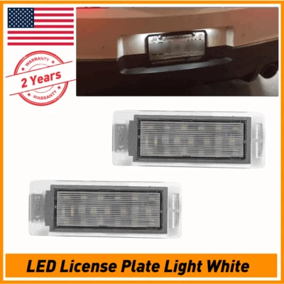 2 White LED License Plate Light For GMC Acadia 2017-2020 & GMC Terrain 2010-2020 - Image 1 of 4