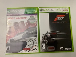Xbox 360 Most Wanted Forza Motorsport 3 Lot - Bild 1 von 4