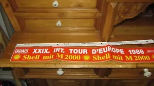 Aufkleber Rallye Werbung Shell Rallye Tour D Europe 1986 - Bild 1 von 1