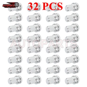 32x Wheel Lug Nuts Steel M14*1.5 For 2017-2024 Ford F- Super Duty HCPZ-1012-B - Picture 1 of 8