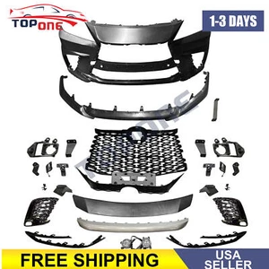 Front Bumper Kit For 2013-2015 Lexus RX350 RX 450h to 2023+ RX F Sport Style New - Picture 1 of 3