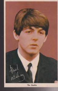 Paul McCartney Postkarte Original 1964 nie benutzt The Beatles - Bild 1 von 2