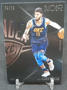 Panini Noir #109 2017-18 Paul George visitante 79/79 - Imagen 1 de 2
