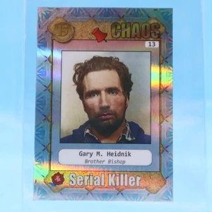 Gary M. Heidnik 2025 Historische Autogramme 15th Anniversary #1/1 ICE Parallel - Bild 1 von 2