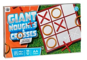 New Giant Noughts and Crosses Garden Outdoor Family Fun Party Game Toy Kids - Picture 1 of 2