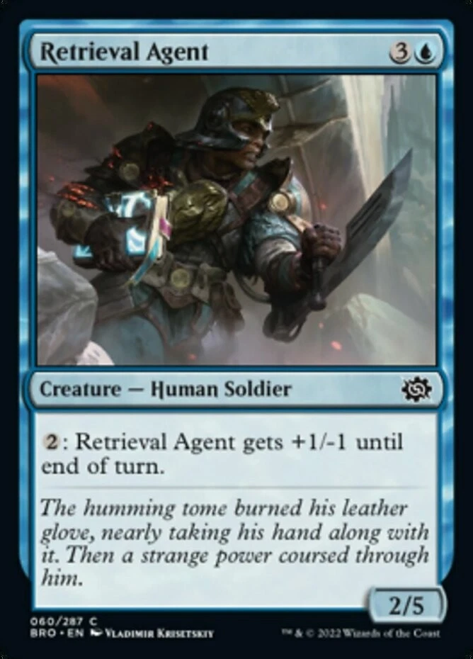 x1 Retrieval Agent - The Brothers' War - NM - MTG - Image 1 of 1