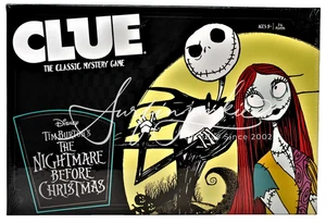 Juego de mesa de pistas Pesadilla antes de Navidad NBC Jack Skellington Sally sellado - Imagen 1 de 2