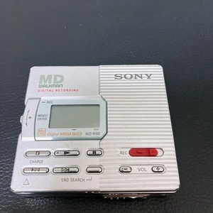 Sony MZ-R90 Silber Minidisc MD Walkman Player getestet funktioniert gebraucht - Bild 1 von 4