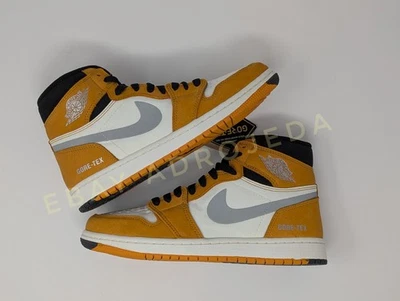 Air Jordan 1 High Element Gore-Tex Light Curry - Men's Size 7 (DB2889-700) - Image 1 of 4