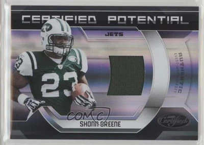 2009 Certified Certified Potential Materials /100 Shonn Greene #21 Rookie RC - Image 1 of 2