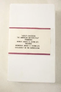 Harley Davidson The American Motorycle (UW3/JSF6) VHS Tape TBS Show - Picture 1 of 4
