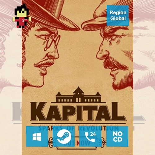 Kapital Sparks Of Revolution for PC Steam Key Game Region Free - Image 1 of 1