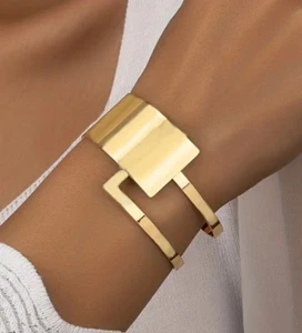 Bracciale aperto in stile semplice ed esagerato con design di nicchia - Foto 1 di 5