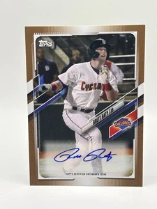 2021 Topps Pro Debut - Chrome Brett Baty #PDC-13 Gold Refractor /50 (RC) Auto - Picture 1 of 1