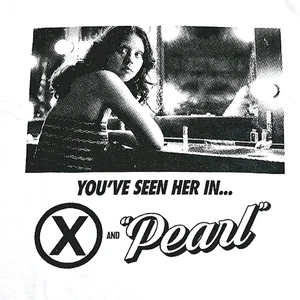 A24 Maxxxine X Pearl Mia Goth Movie Promo T-Shirt XL New Sold Out! - Picture 1 of 6
