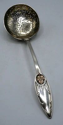 CARDEILHAC RARE SAUPOUDREUSE ARGENT MASSIF POINCON MINERVE ART NOUVEAU - Photo 1/4