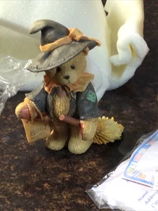 Enesco Cherished Teddies by Priscilla Hillman # 912778  GRETEL WITCH FIGURINE - Picture 1 of 4