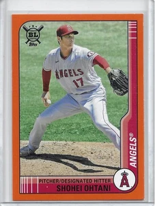 2021 Topps Big League Veterans & Rookies Orange Shohei Ohtani #114 Angels - Picture 1 of 2