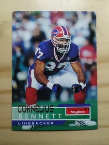 1995 Skybox Impact - Cornelius Bennett #9 - Picture 1 of 6
