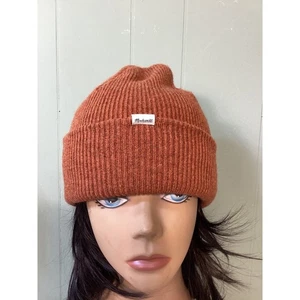 Madewell Ribbed Wool Beanie Mütze One Size Burnt Orange - Bild 1 von 5