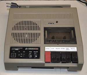 CALIFONE CASSETTE RECORDER PLAYER MODEL 5270C USED SCHOOL SURPLUS - Picture 1 of 1
