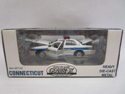 Gearbox Ford Crown Vic Diecast 1:43 Scale Connecticut State Police - Image 1 of 3