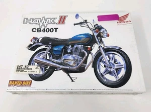 Seltener Bausatz 1/12 Model Kit Honda Hawk 2 CB400T 1977 AOSHIMA - Bild 1 von 2