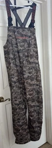 Grudens Camo 100% Waterproof Neptune Polyurethane Bib Overalls Size XL NWOT - Picture 1 of 7