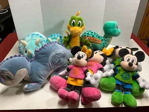 Konvolut 9 Disney Animal Kingdom Dinoland USA Plüschtier Stofftier Puppen - Bild 1 von 5