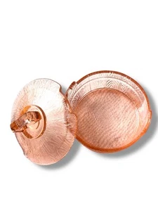 Pink Depression Glass Candy Dish With A Lid ( See Description) - Picture 1 of 4