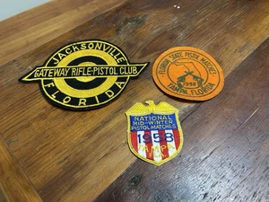 Vintage Florida Shooting Clubs And Tournament Patches  - Picture 1 of 5