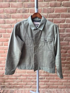 FILSON TIN CLOTH SHORT LINED CRUISER - MILITARY GREEN - XXL - Picture 1 of 12