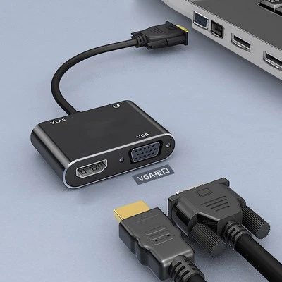 Zuverlässiger 3 in 1 Adapter USB 3 0 zu Audio Video Konverter mit 1080P Ausgang - Bild 1 von 4