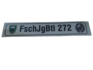 Aufkleber  Bundeswehr  FschJgBtl 272  ca 19x3  cm - Picture 1 of 1