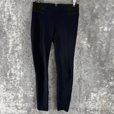 Ann Taylor Petites Size XSP Stretch Casual Leggings Navy Blue Pullon - Image 1 of 4
