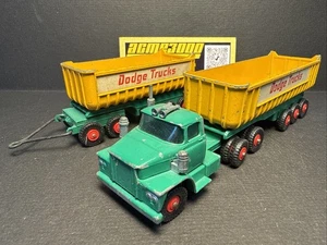 1966 Matchbox Lesney King Size K-16 Dodge Fruehauf Tractor Tipper & Trailer - B - Bild 1 von 21